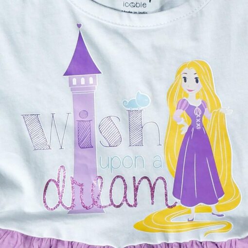 Disney wish Dream Baby Girl Princesses casual wear purple - Image 4