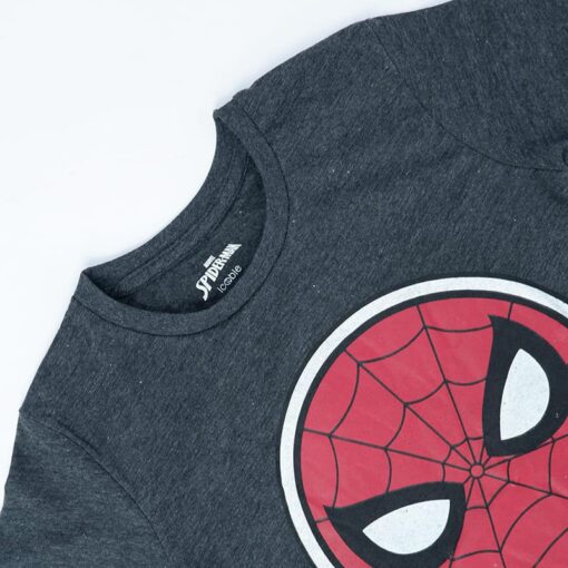 Marvel Spider-Man Printed T-shirt 100% COTTON for kids from 2years to 6years (Grey) - Image 4