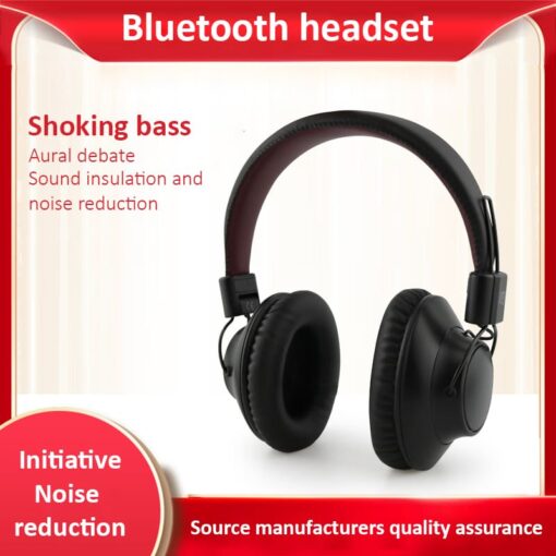 StarAndDaisy Wireless Bluetooth Headset Initiative Noise Reduction (Black) - Image 2