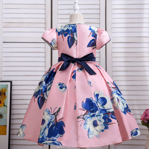 StarAndDaisy Girls Party Dresses Premium Serires (pink| B19-7) - Image 4