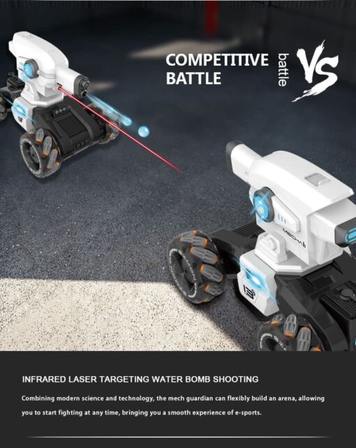 Double mode Stunt Car controller Water bullet tank 360 degree rotation remote controlle car and gesture control car - Image 16