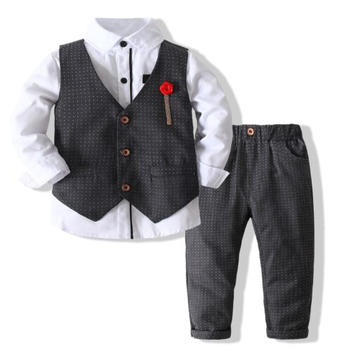 StarAndDaisy Boys Party Dresses Premium Serires (white | tz865) - Image 13