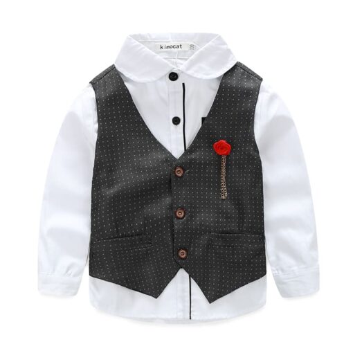 StarAndDaisy Boys Party Dresses Premium Serires (white | tz865) - Image 6