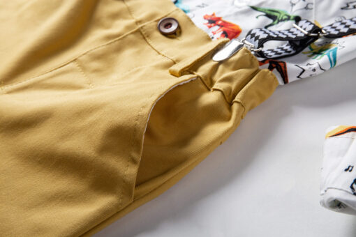 StarAndDaisy Boys Party Dresses Premium Serires (Dinosaur print| tzb1903) - Image 12