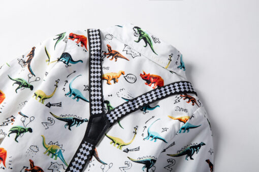 StarAndDaisy Boys Party Dresses Premium Serires (Dinosaur print| tzb1903) - Image 13