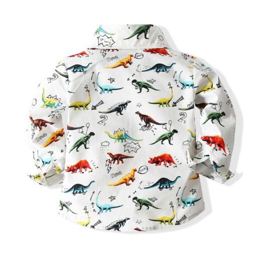StarAndDaisy Boys Party Dresses Premium Serires (Dinosaur print| tzb1903) - Image 14
