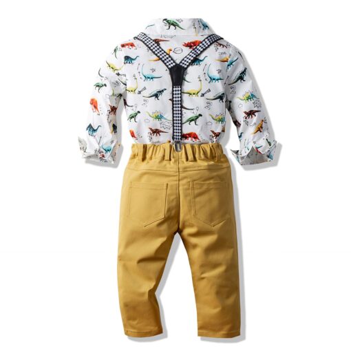 StarAndDaisy Boys Party Dresses Premium Serires (Dinosaur print| tzb1903) - Image 16