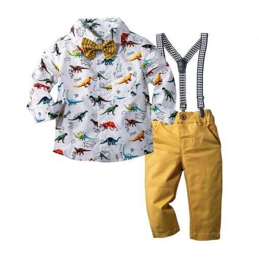 StarAndDaisy Boys Party Dresses Premium Serires (Dinosaur print| tzb1903) - Image 21
