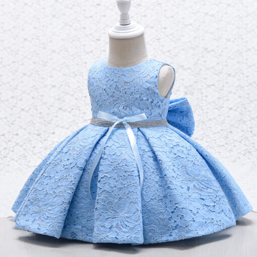 StarAndDaisy Girls Party Dresses Premium Serires (Blue| EA005) - Image 4