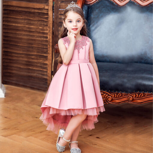 StarAndDaisy Girls Party Dresses Premium Serires (Been powder| 186) - Image 3