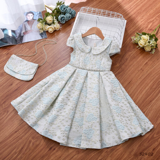 StarAndDaisy Girls Party Dresses Premium Serires (Green| S2402) - Image 3