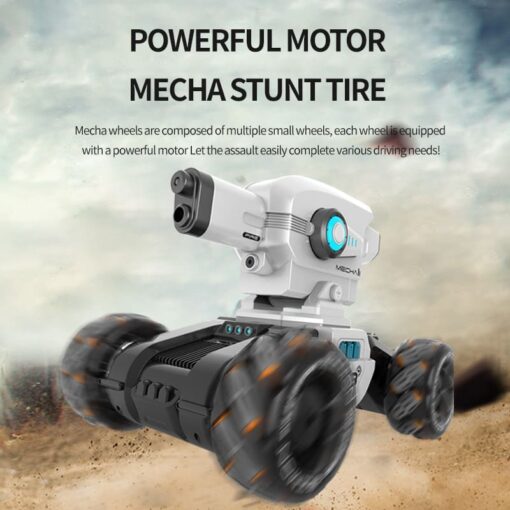 Double mode Stunt Car controller Water bullet tank 360 degree rotation remote controlled car and gesture control car - Image 8