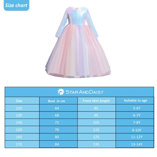 StarAndDaisy Girls Party Dresses Premium Serires (multicolor| 898) - Image 5