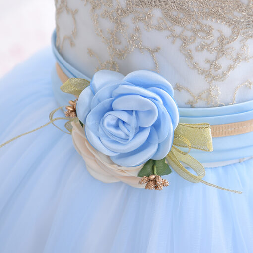 StarAndDaisy Girls Party Dresses Premium Serires (Blue | A7150) - Image 2