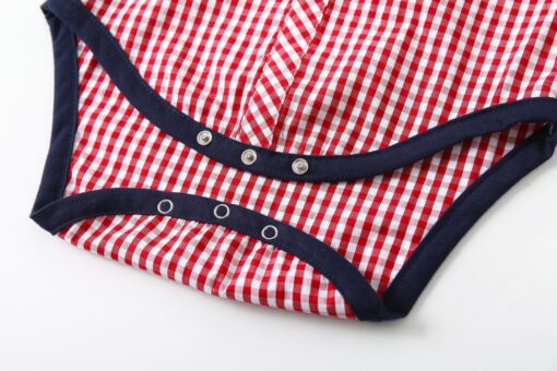 StarAndDaisy Boys Party Dresses Premium Serires (French Raspberry & Blue| tzd3482) - Image 10