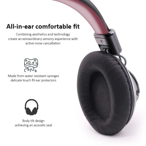 StarAndDaisy Wireless Bluetooth Headset Initiative Noise Reduction (Black) - Image 6