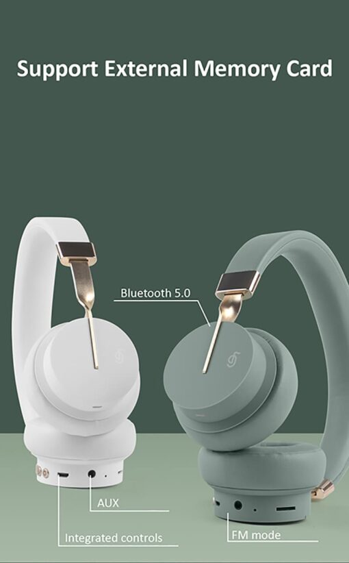 StarAndDaisy Denver High Quality Wireless Bluetooth Noise Cancelling Stereo Headset Comfortable Over-ear Headphone (passionate Red) - Image 8