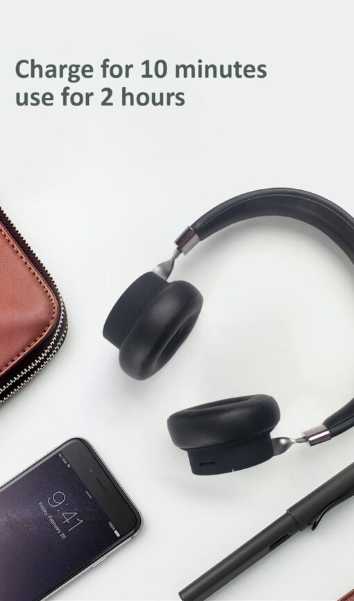 StarAndDaisy Denver High Quality Wireless Bluetooth Noise Cancelling Stereo Headset Comfortable Over-ear Headphone (passionate Red) - Image 10