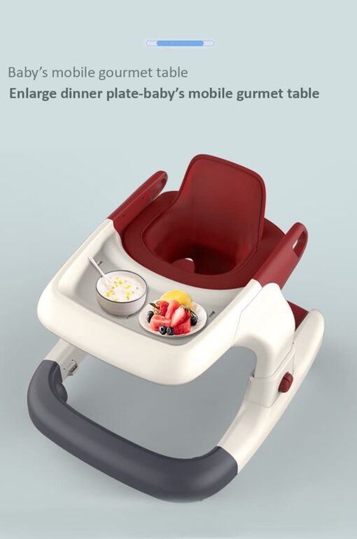 [Refurbished] StarAndDaisy Colossal Ultra-Premium Baby walker for newborn / musical toy tray for newborn babies, Anti-O-Shaped Leg, Anti-Fall wide support frame and Adjustable height - Image 8