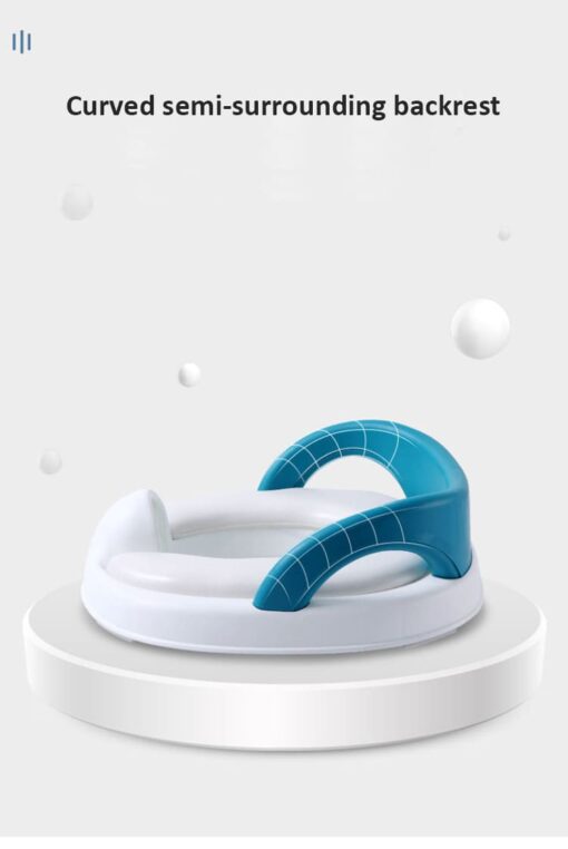 [Refurbished] StarAndDaisy Baby & Kids Potty Training Seat For Boys and Girls, Toddler Toilet Seat with Handle (Blue) - Image 12