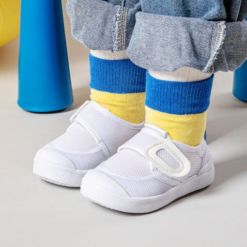 Kids Summer White Casual Shoes For Toddlers Flats Kid Girls Boys Orthopedic Sandals Barefoot Shoes Sports Sneakers (White | 3011) - Image 7