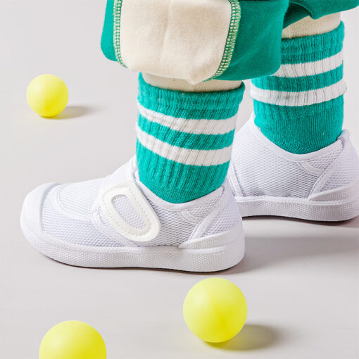 Kids Summer White Casual Shoes For Toddlers Flats Kid Girls Boys Orthopedic Sandals Barefoot Shoes Sports Sneakers (White | 3011) - Image 10