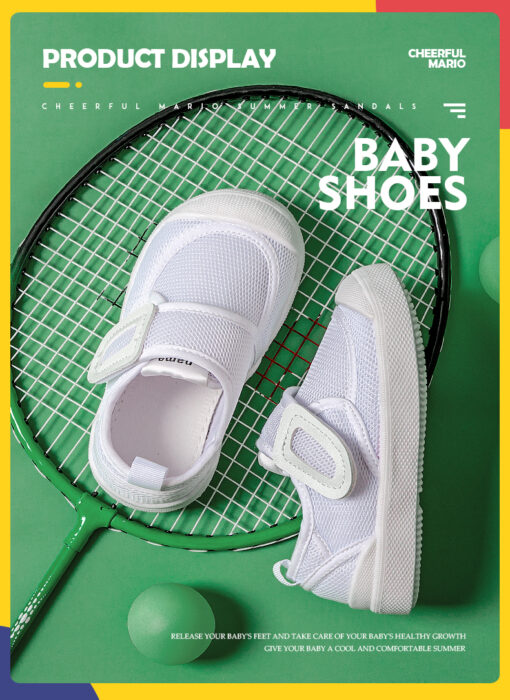 Kids Summer White Casual Shoes For Toddlers Flats Kid Girls Boys Orthopedic Sandals Barefoot Shoes Sports Sneakers (White | 3011) - Image 11