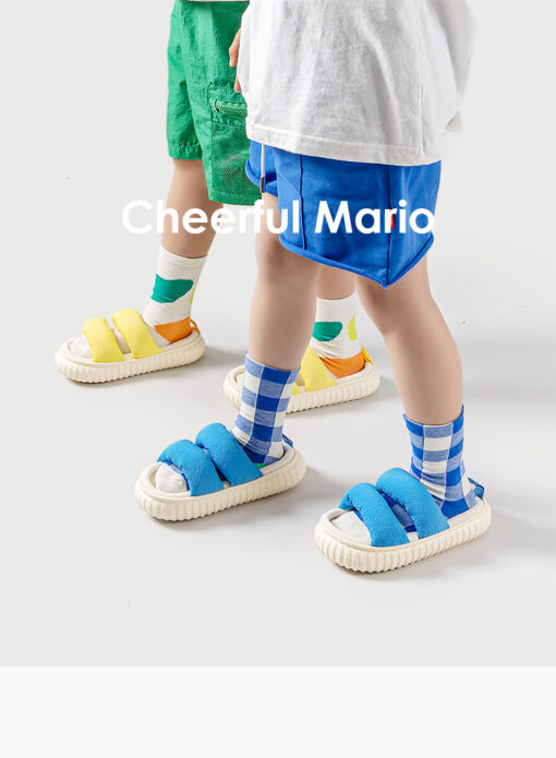Kids Summer White Casual Shoes For Toddlers Flats Kid Girls Boys Orthopedic Sandals Barefoot Shoes Sports Sneakers (Dark Green | 8083) - Image 2