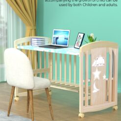 Baby Crib Bed Oval Multi-function - Baby Crib Bed Oval - Baby Crib Bed