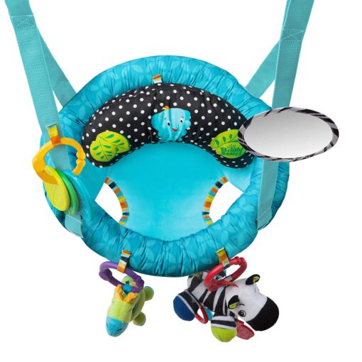Bright Starts Bounce 'N Spring Deluxe Door Jumper, Blue - Image 6