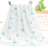 Swaddle Wrap Super Soft 100% Muslin Organic Cotton (Pack of 1 | Size 110cm by 110cm | Animal Pattern) - StarAndDaisy
