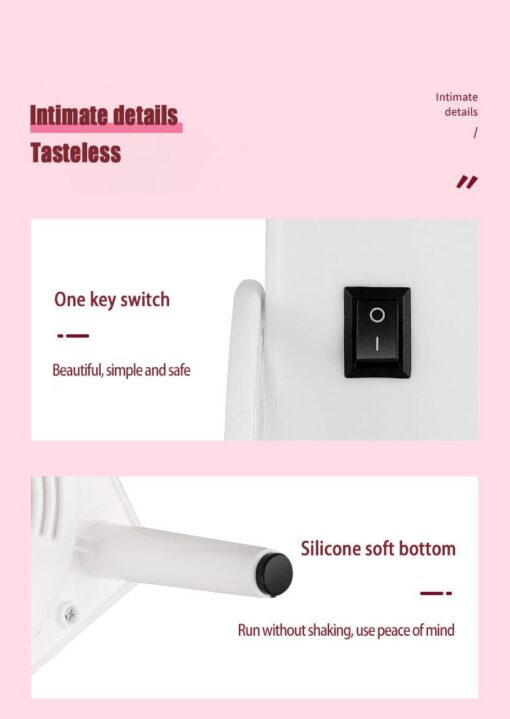 Mini cotton candy machine Children's home Fully automatic small Toy commercial cotton candy machine Electric 500W cotton candy machine (Absorbed Color) - Image 11
