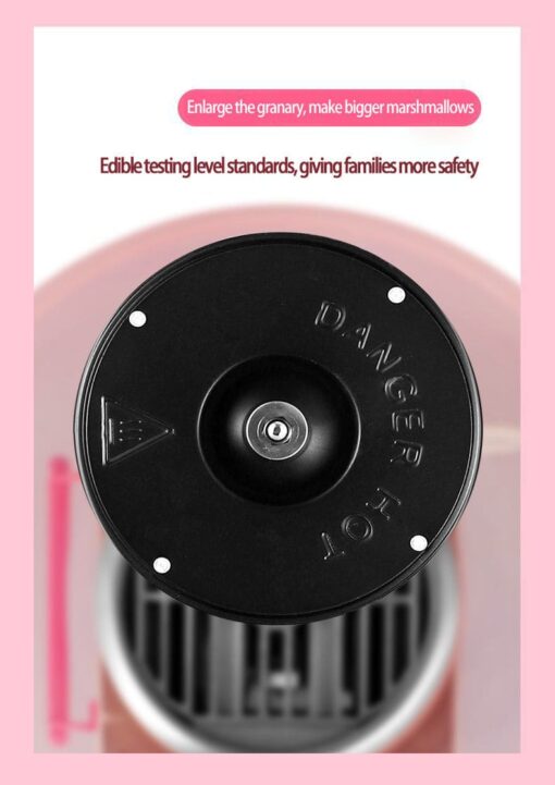 Mini cotton candy machine Children's home Fully automatic small Toy commercial cotton candy machine Electric 500W cotton candy machine (Absorbed Color) - Image 7