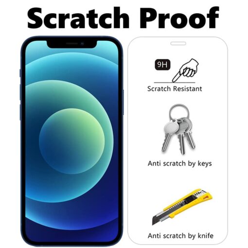 YUGAO Premium Aero-Fit Robust Oleophobic Tempered Glass for iPhone 11 / XR (Most Compatible Devices - 6.1" | 828x1792 pixels) - Image 6