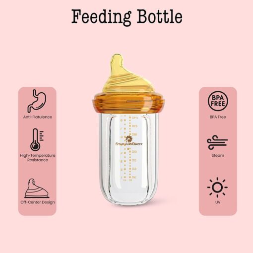 Star and Daisy Pack of Baby Essentials - Newborn Feeding Combo -Premium Products for Baby -Gift Pack (Newborn Combo) - Image 3