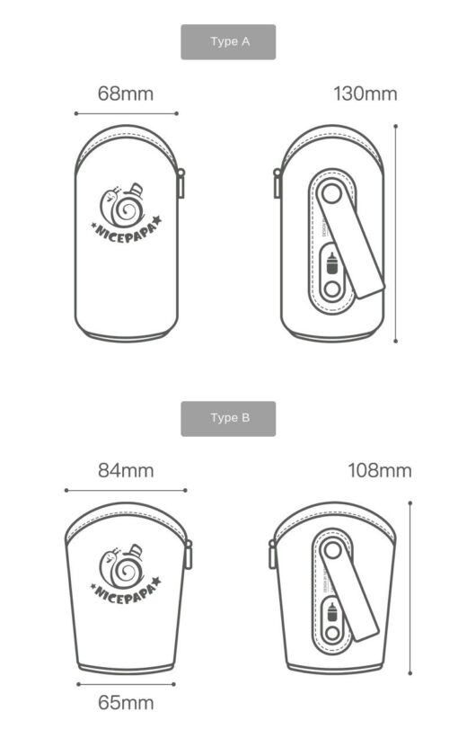 StarAndDaisy NicePapa Smart USB Baby Bottle Warmer/Bottle Insulation Cover for Car & Travel (Yellow) - Image 5