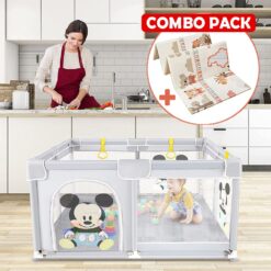Baby Playpen- kids , Toddler Playpen, Foldable and Portable | StarAndDaisy