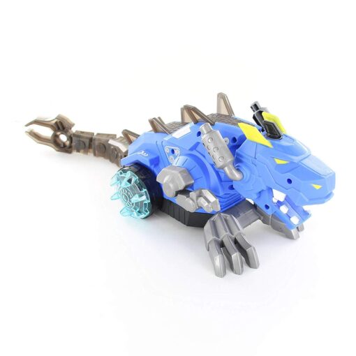 Amazing Mist Spraying Mechanical Transformer Robot Dragon Toy with LED Light and Sound Toy for Kids - Image 7