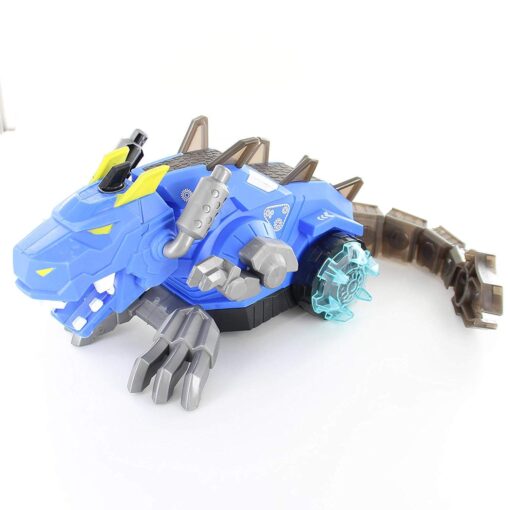 Amazing Mist Spraying Mechanical Transformer Robot Dragon Toy with LED Light and Sound Toy for Kids - Image 6