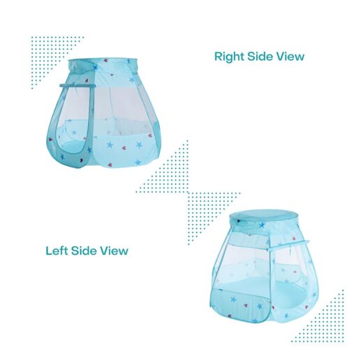 Blue STar Pop-Up Tent (Absorted Colour And Prints) - Image 2