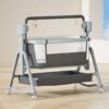 StarAndDaisy Automatic Baby Crib Cradle Swing with Remote Control, Bluetooth and Music (Midnight Grey - EC4 Upgraded)
