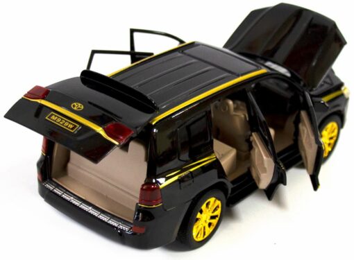 XLG 1:24 Diecast Metal Model Cars Light Pullback Scale Model Cars (Prado | M929W-1) - Image 3