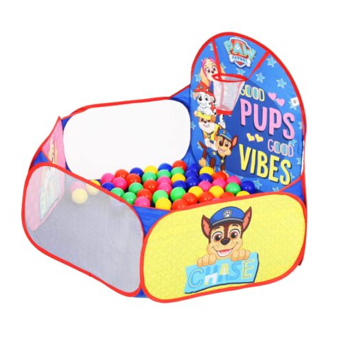 Paw Patrol Ball Pool for Kids with 50 Colourful Balls (for 2 - 5 Years Old Kids)