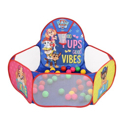 Paw Patrol Ball Pool for Kids with 50 Colourful Balls (for 2 - 5 Years Old Kids) - Image 4