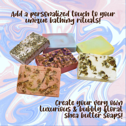 Melt & Pour Natural Shea Butter Soap Making Kit - Image 3