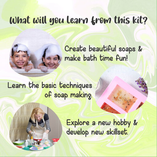 Melt & Pour Natural Shea Butter Soap Making Kit - Image 5