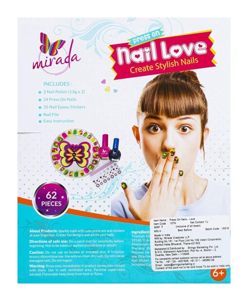 Mirada Press On Nail Love - Image 2