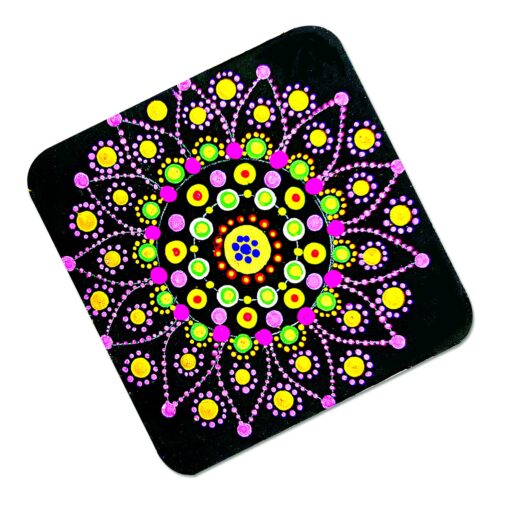 Toykraftt Dot Mandala Table Coasters - Image 3