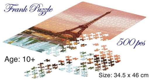Frank Eiffel Tower Puzzle 500 Pcs 33906 - Image 4