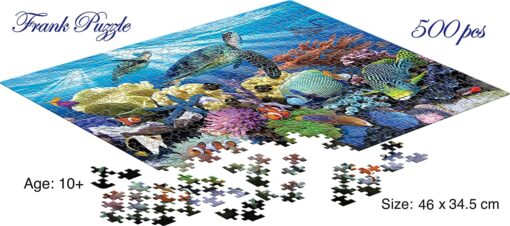Frank Underwater World 500 Piece Jigsaw Puzzle - Image 4